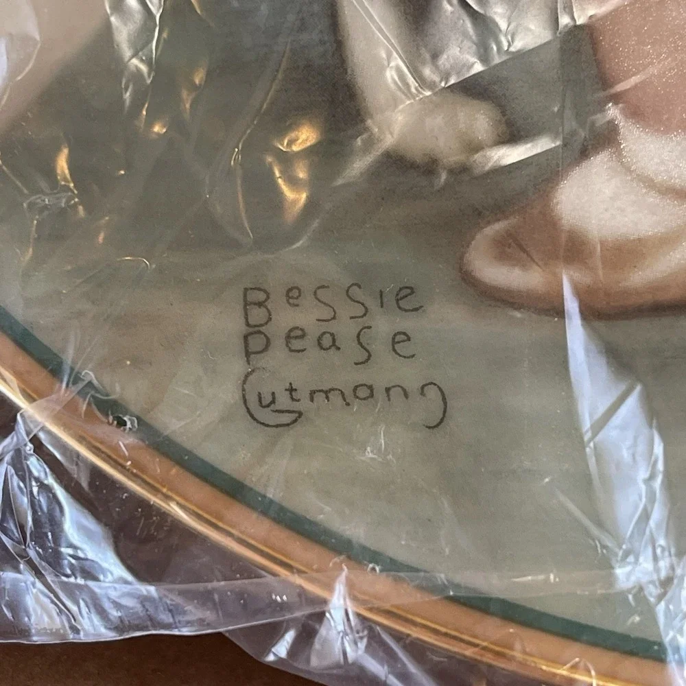 Vintage Bessie Pease Gutmann Sympathy Collector Plate Hamilton Collection NIB